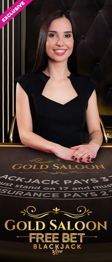 Gold Saloon Freebet Blackjack